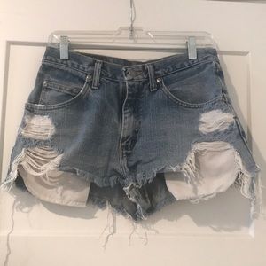 Wrangler cut off shorts